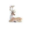 Melrose Glittered Deer Statue (Set of 3) - 3 of 4