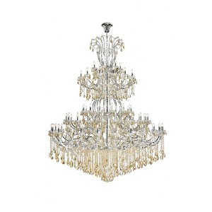 Elegant Lighting Maria Theresa 84 - Light Chandelier in  Chrome - 1 of 3