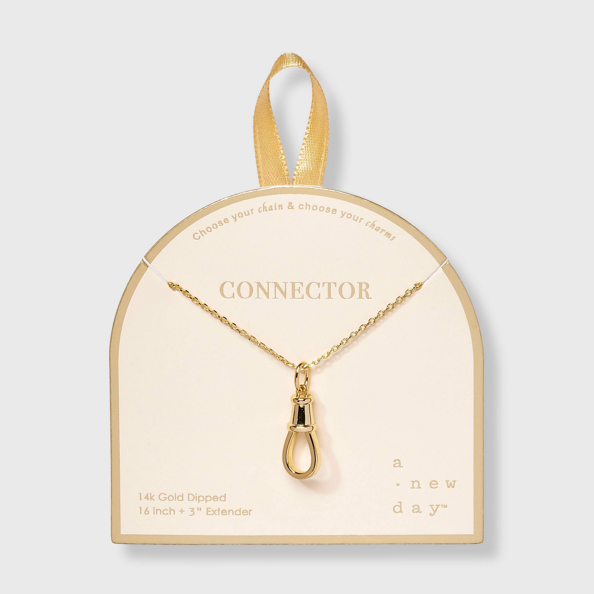 14K Gold Dipped Charm Connector - A New Day™ Gold