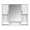 YOOCOZZ ﻿ 36'' Bathroom Vanity with Top Sink,2 Soft Closing Doors and 6 Drawers,Mirror Cabinet with Towels Bar - 4 of 4