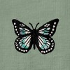 Dalix Butterfly Embroidered Cotton Relaxed Fit Short Sleeve Crewneck Tee Shirt Women - 4 of 4