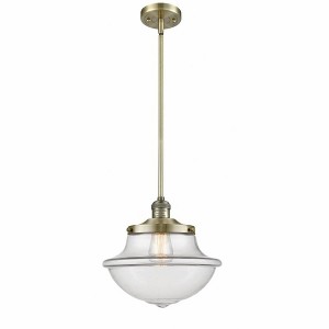 Oxford - 1 Light Stem Hung Mini Pendant In Traditional Style-11.5 Inches Tall and 11.75 Inches Wide - 1 of 1