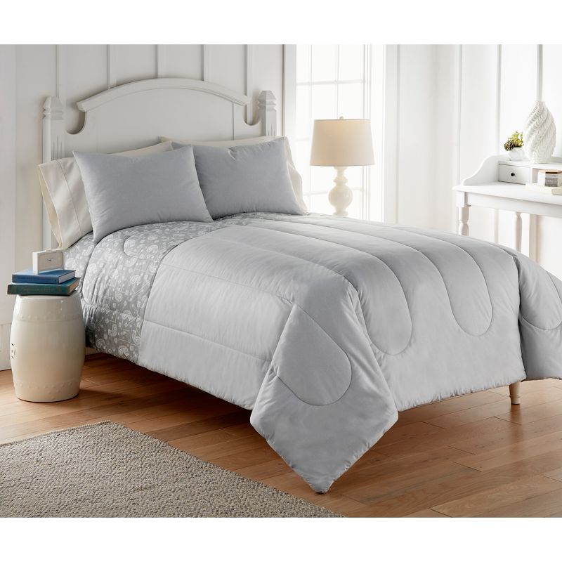 Micro Flannel 6 in 1 Comforter Set, 3 of 8