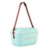 Polarbox Retro Vintage Design 15 Cans/21qt Portable Hard-Sided Cooler - Cyan/Baby Rose - 2 of 2