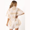 Petal and Pup Sebastian Romper - White Beige S - 4 of 4