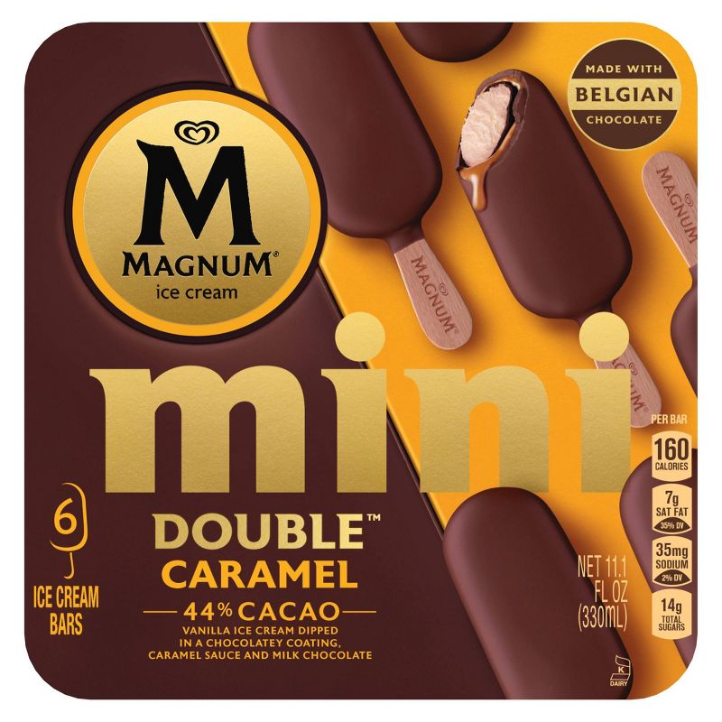Magnum Mini Ice Cream Bars Double Caramel - 6ct, 3 of 10