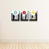 Big Dot of Happiness NYC Cityscape - New York Wall Art and City Skyline Room Decor - 7.5 x 10 inches - Set of 3 Prints - 3 of 4