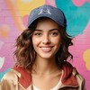 Dalix Heart of Bones Embroidered Cotton Dad Hat Adjustable Baseball Cap Womens - 3 of 4