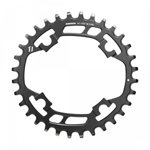 SRAM X-Sync Chainring 32t 94 BCD 10/11-Speed Steel Black Road MTB Hybrid - 1 of 1