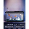 4 Gallon Small Fish Tank, Betta Fish Tank kit with LED Light, Oxygen Generator, Fish Tank Starter Kits for Beta,Goldfish - 3 of 4
