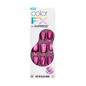 KISS Products imPRESS Color FX Fake Nails - 33ct - 1 of 4