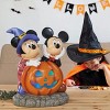 Disney Halloween 21-inch Mickey and Minnie Pumpkin with Lights and Music - 2 of 3