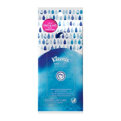 kleenex water wipes