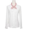 INSPIRE CHIC Women's Polka Dots Blended Cotton Small Square Scarf 1Pc - 2 of 4