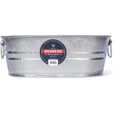 Behrens 2 Gal. Oval Hot-Dipped Utility Tub