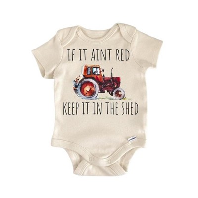 Farmhand Farmer Tractor - Baby Boy Girl Clothes Infant Onesie® Funny Cute Newborn GS1