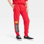 Boys' Nintendo Super Mario Jogger Pants - Red