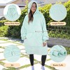 Tirrinia Women's Hoodie Sweatshirt, Casual Pullover Sweater, Soft Comfy Blanket Hoodie Sweatshirt, One Size Fits All, Gift for her - 3 of 4