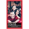 PosterPalooza | Classic Modern Red Picture Frame - UV Acrylic, Foam Board Backing, Hanging Hardware - 2 of 4