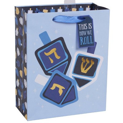 Hanukkah Gift Bag Cub Dreidels