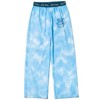 Harry Potter Slytherin Ravenclaw Pajama Shirt and Pants Sleep Set Tie Dye Blue - 3 of 4