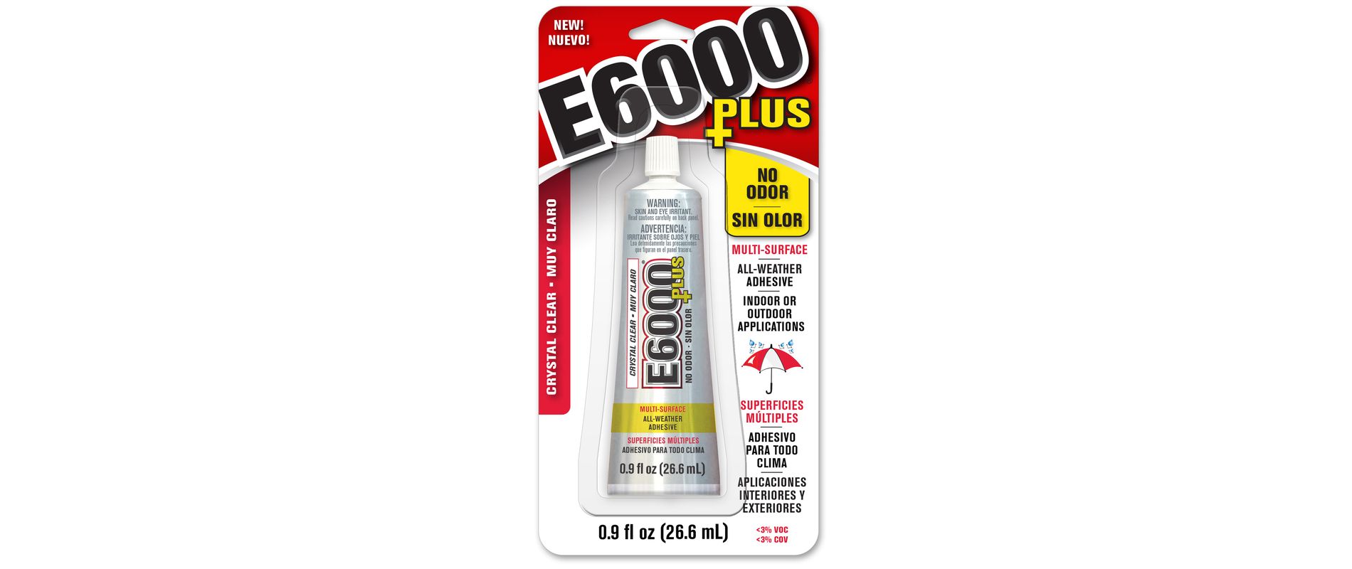 E6000 High Strength All-Weather Adhesive 0.9 oz