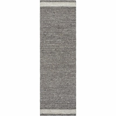 Hauteloom Tiran Gray Wool Area Rug