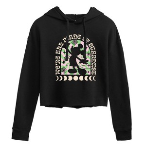 Women's - Disney - Made Of Stardust Cropped Graphic Hoodie - 1 of 2