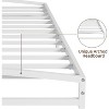 Bed Frame, Heavy Duty Metal Platform Low Bed Frame California King, No Box Spring Needed, Noise Free, Easy Assembly - 3 of 4