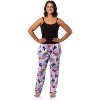 Grateful Dead Women's Dancing Bears Tie-Dye Sleep Pajama Pants Elastic Waist - 3 of 4
