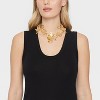 Floral Bloom Necklace - A New Day™ Gold: Nickel-Free Metal, Lobster Claw Clasp, 16" Length, Statement Piece with Flower Accents - 2 of 4