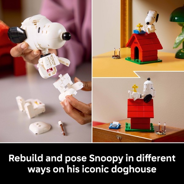 LEGO Ideas Peanuts: La Casita de Snoopy Set de Construcción - 21368 4