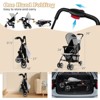 Safstar Foldable Lightweight Baby Stroller Kids Travel Pushchair 5-Point Safety System - 2 of 4
