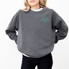 Embroidered In My Showgirl Era - Women's Garment Dyed Graphic Sweatshirt - 3 of 4