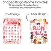 Big Dot of Happiness Run Wild Horses - Picture Bingo Cards and Markers - Pony Birthday Party Shaped Bingo Game - Set of 18 - 3 of 4