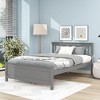 Full Size Platform Bed with Headboard and Footboard for Kids - 2 of 4