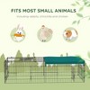 LOVMOR 73" Small Animal Playpen, Pet Playpen Yard Fence for Rabbits - 2 of 4