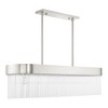 Livex Lighting Norwich 6 - Light Chandelier in  Brushed Nickel - 3 of 4