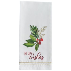 Split P Merry Wishes Dishtowel Set of 2 - 1 of 3