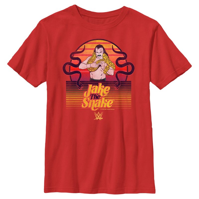 Boy's WWE Jake the Snake Retro T-Shirt, 1 of 5