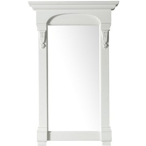 James Martin Vanities Brookfield 26" Mirror, Bright White - 1 of 2