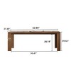 Gaoyangjiaju 70.86 Inch Wooden Dining Table for 6 - 8 People - 2 of 4