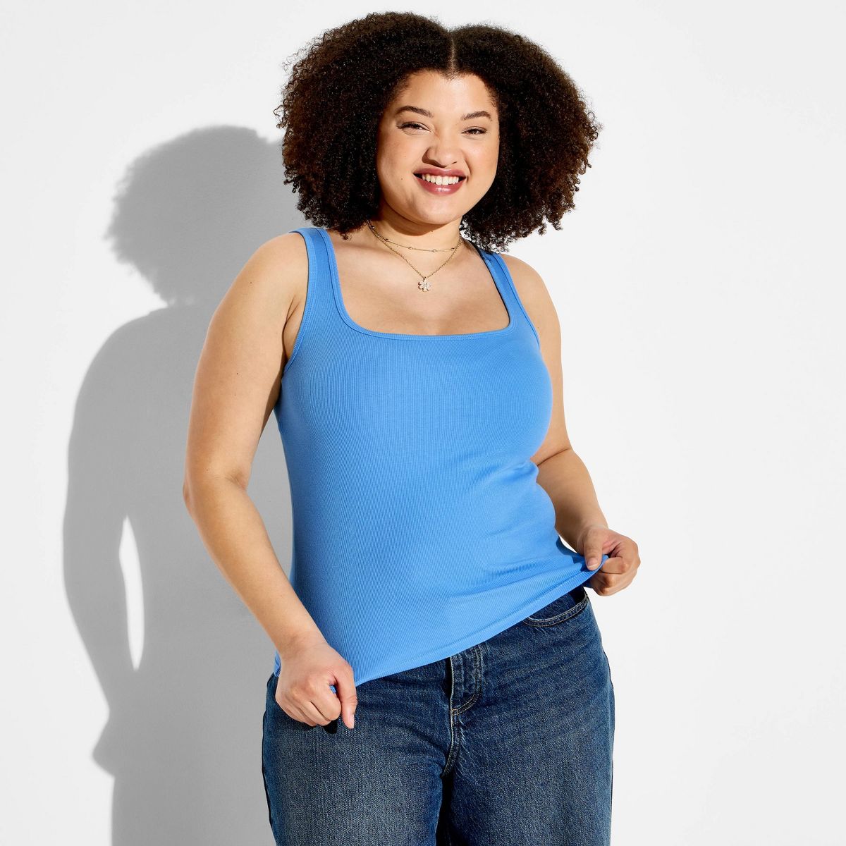 Women's Core Ribbed Tank Top - Wild Fable™