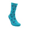 Dolphin Tails Pattern Socks (Women's Sizes, Adult Medium) from the Sock Panda - 2 of 4