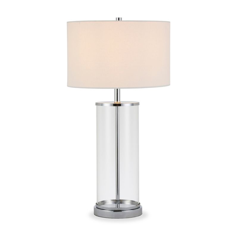 Hampton & Thyme 28" Tall Table Lamp with Fabric Shade, 4 of 10