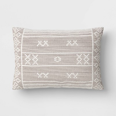 14"x20" Quatrefoil Outdoor Lumbar Pillow - Threshold™
