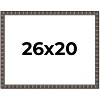 PosterPalooza | Deco Black Picture Frame - UV Acrylic, Backing Board, Hanging Hardware Included - 2 of 4