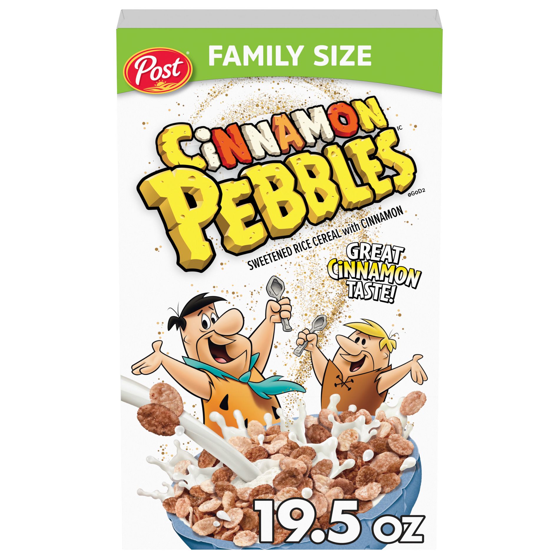Pebbles Cinnamon Breakfast Cereal - 19.5oz