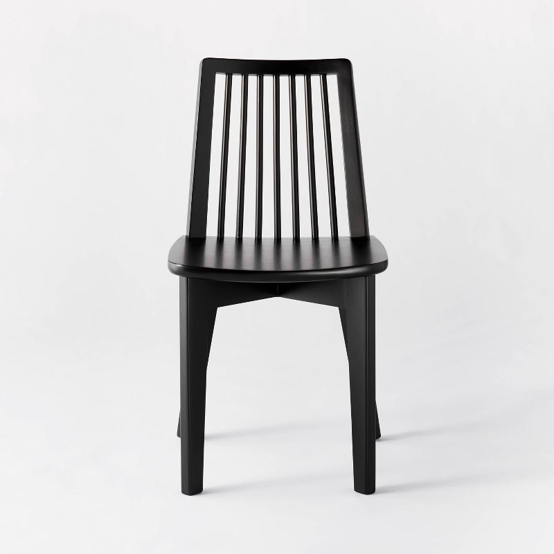 2pk Linden Modified Windsor Wood Dining Chair - Threshold™ designed with Studio McGee, 4 of 14