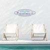 Northlight Welcome To Our Beach House Metal Wall Sign - 25.25" - 2 of 4